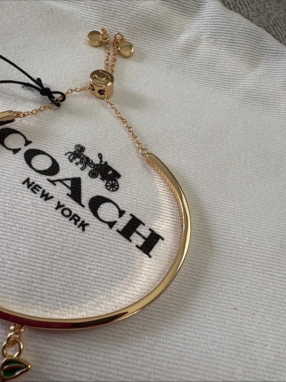 Coach Cherry Bracelet
